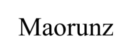 Mark drawing for MAORUNZ