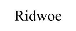 Mark drawing for RIDWOE