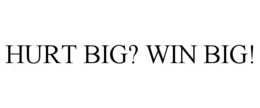 Mark drawing for HURT BIG? WIN BIG!