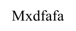 Mark drawing for MXDFAFA