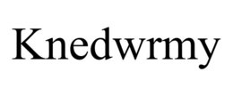 Mark drawing for KNEDWRMY