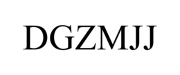 Mark drawing for DGZMJJ