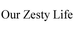 Mark drawing for OUR ZESTY LIFE