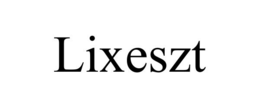 Mark drawing for LIXESZT