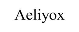 Mark drawing for AELIYOX