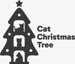 Mark drawing for CAT CHRISTMAS TREE