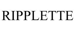 Mark drawing for RIPPLETTE