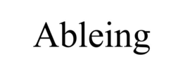 Mark drawing for ABLEING