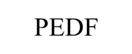 Mark drawing for PEDF