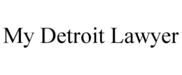 Mark drawing for MY DETROIT LAWYER