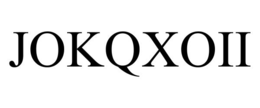 Mark drawing for JOKQXOII