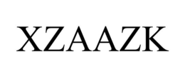 Mark drawing for XZAAZK