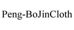 Mark drawing for PENG-BOJINCLOTH