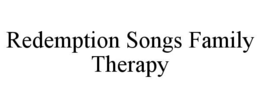 Mark drawing for REDEMPTION SONGS FAMILY THERAPY