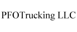 Mark drawing for PFOTRUCKING LLC