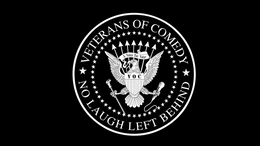 Mark drawing for VETERANS OF COMEDY NO LAUGH LEFT BEHIND A VOICE FOR VALOR VOC