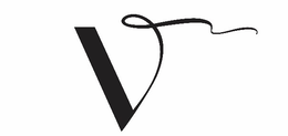 Mark drawing for V