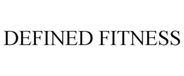 Mark drawing for DEFINED FITNESS