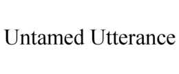 Mark drawing for UNTAMED UTTERANCE