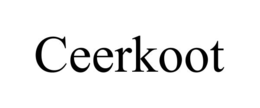 Mark drawing for CEERKOOT