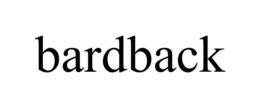 Mark drawing for BARDBACK
