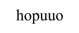 Mark drawing for HOPUUO