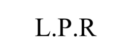 Mark drawing for L.P.R