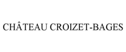 Mark drawing for CHÂTEAU CROIZET-BAGES