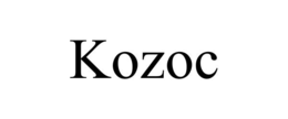 Mark drawing for KOZOC