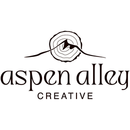 Mark drawing for ASPEN ALLEY CREATIVE