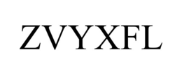 Mark drawing for ZVYXFL