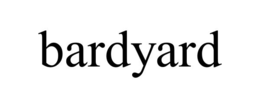 Mark drawing for BARDYARD
