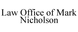 Mark drawing for LAW OFFICE OF MARK NICHOLSON