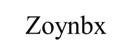 Mark drawing for ZOYNBX