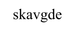 Mark drawing for SKAVGDE