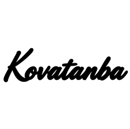 Mark drawing for KOVATANBA