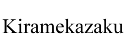 Mark drawing for KIRAMEKAZAKU