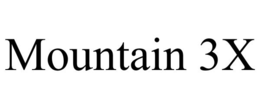 Mark drawing for MOUNTAIN 3X