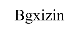 Mark drawing for BGXIZIN