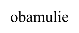 Mark drawing for OBAMULIE