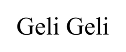 Mark drawing for GELI GELI