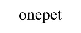 Mark drawing for ONEPET