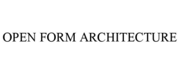 Mark drawing for OPEN FORM ARCHITECTURE