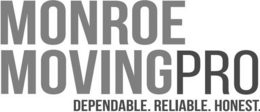Mark drawing for MONROE MOVINGPRO - DEPENDABLE. RELIABLE. HONEST.