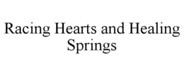 Mark drawing for RACING HEARTS AND HEALING SPRINGS