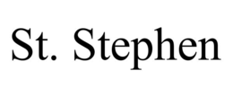 Mark drawing for ST. STEPHEN