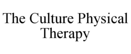 Mark drawing for THE CULTURE PHYSICAL THERAPY