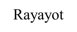 Mark drawing for RAYAYOT