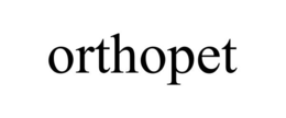 Mark drawing for ORTHOPET