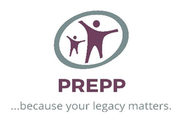 Mark drawing for PREPP...BECAUSE YOUR LEGACY MATTERS.